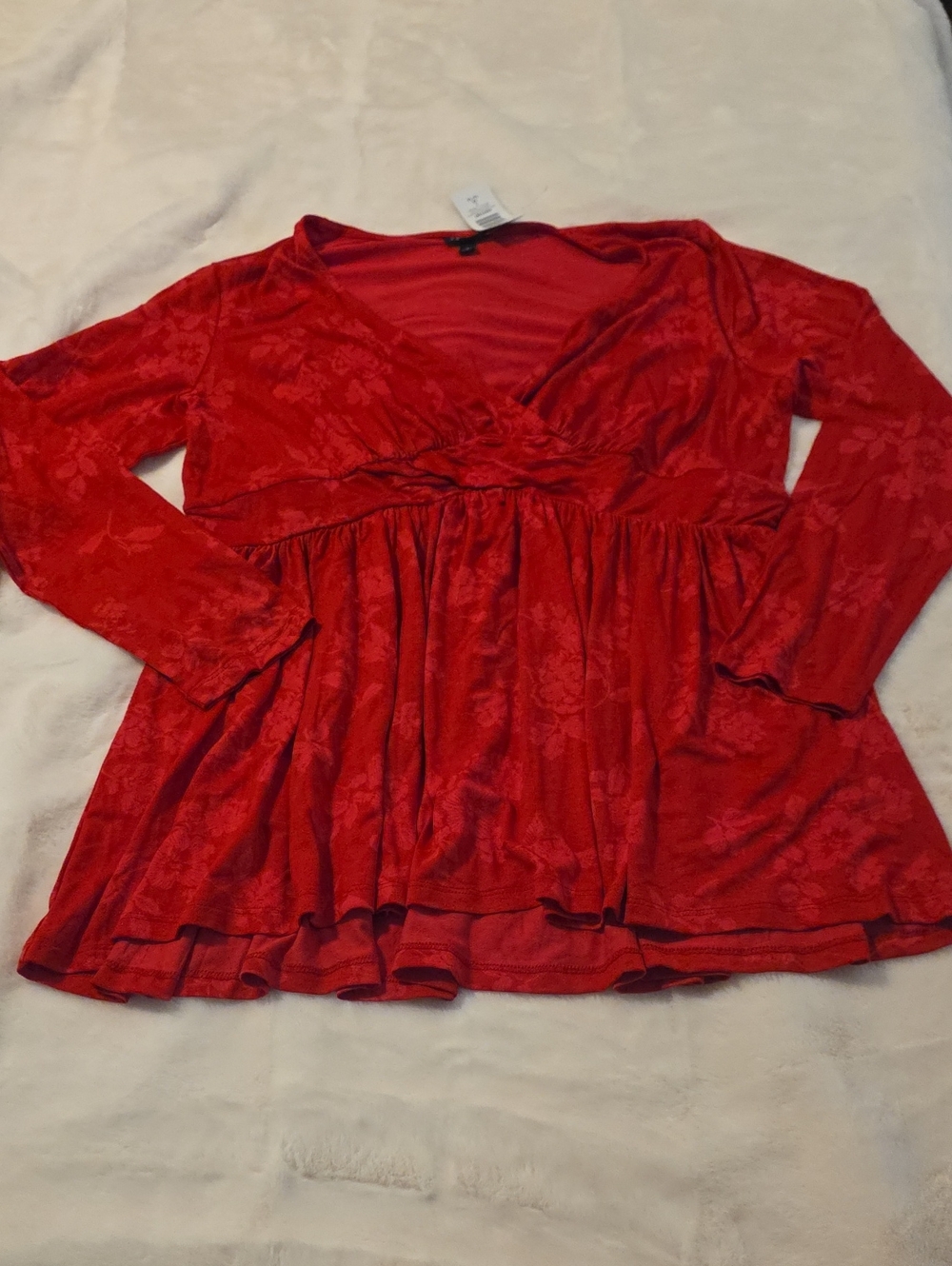 Torrid Twist Front Tunic Babydoll 1x Nwt